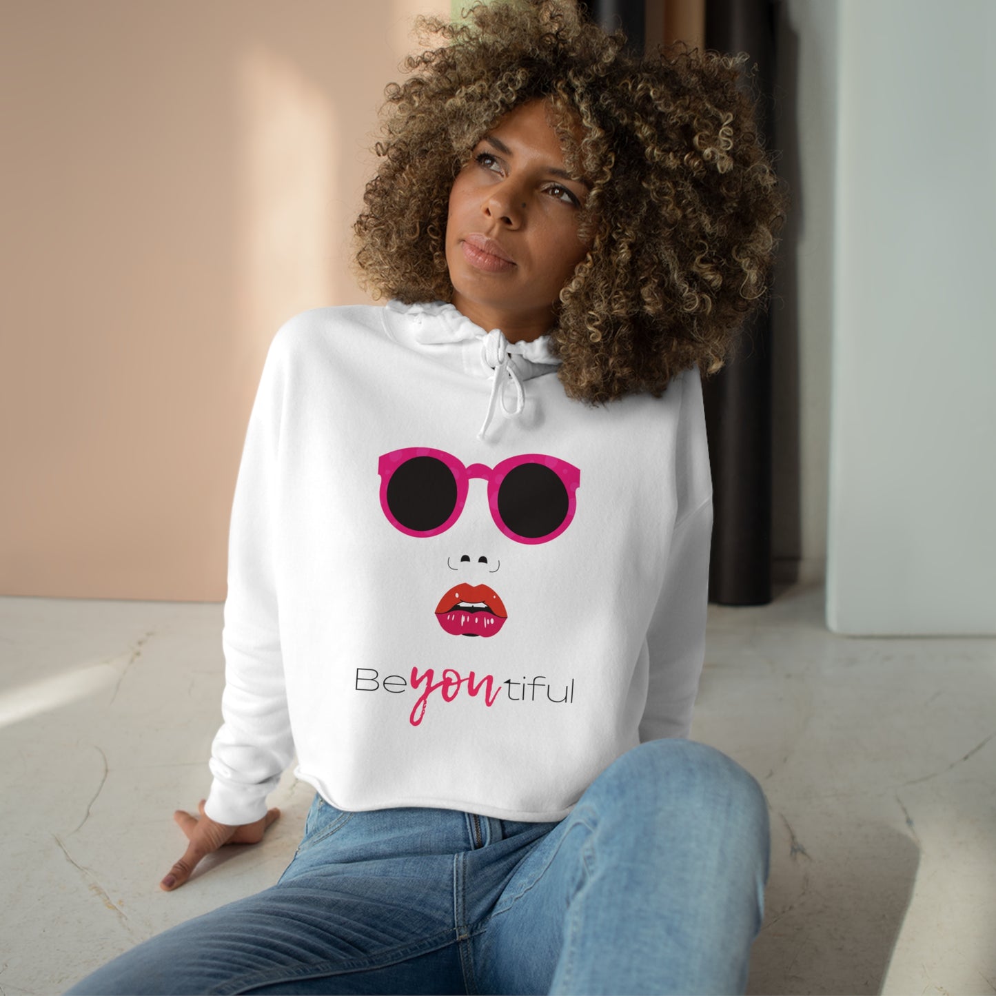 Elevate Your Style with the Stylish Boss Queen Crop Hoodie! π