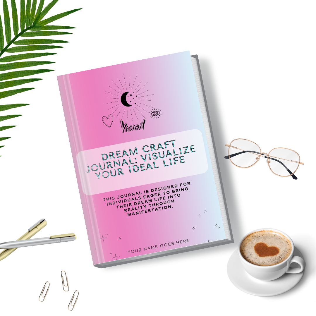 β¨ Unleash Your Creative Entrepreneurial Spirit with the DreamCraft Journal: A Customizable Canva Template with PLR Rights! ππ