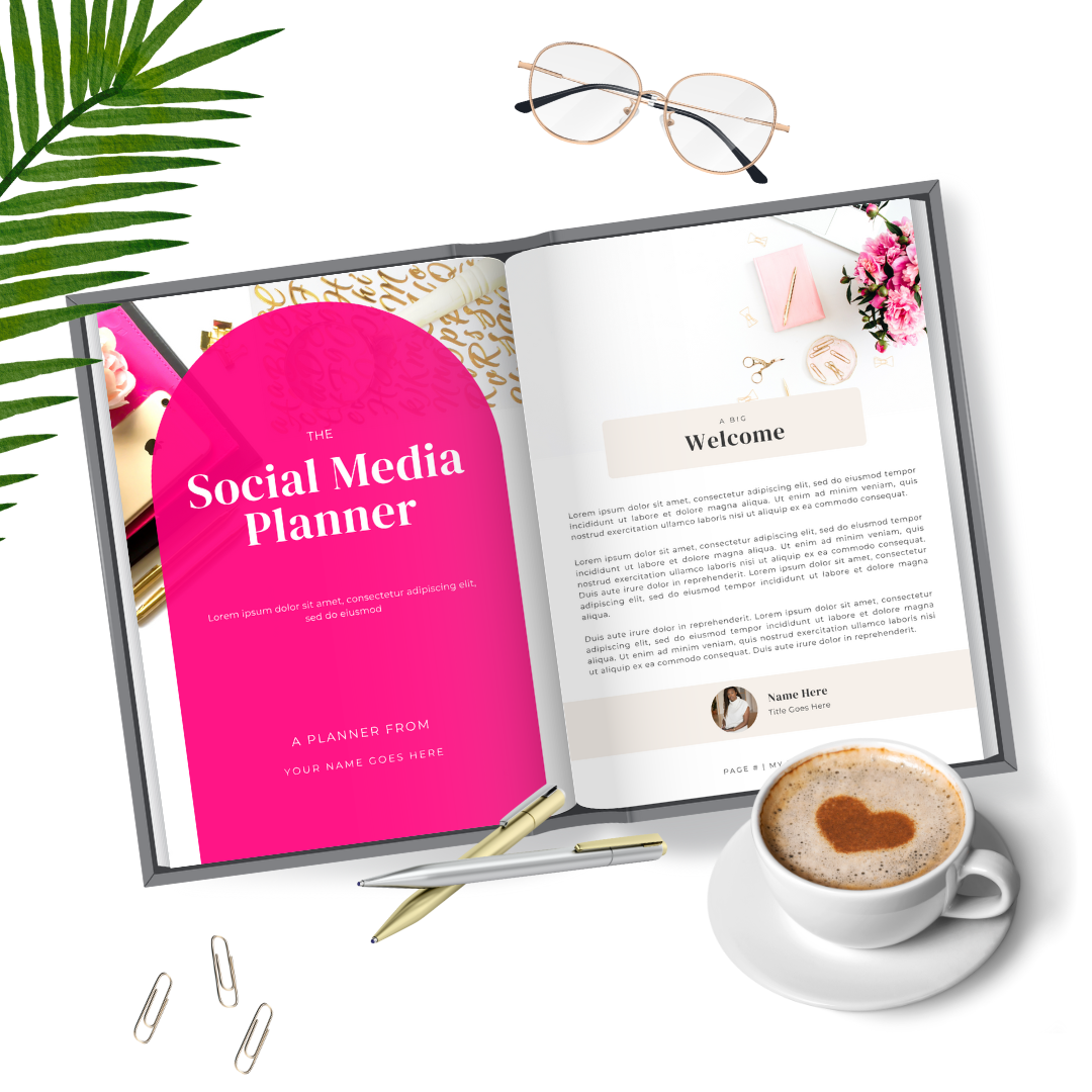 Social Media Planner with PLR rights